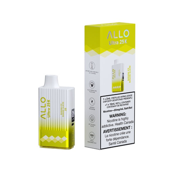 Allo ULTRA 25K - Banana Ice