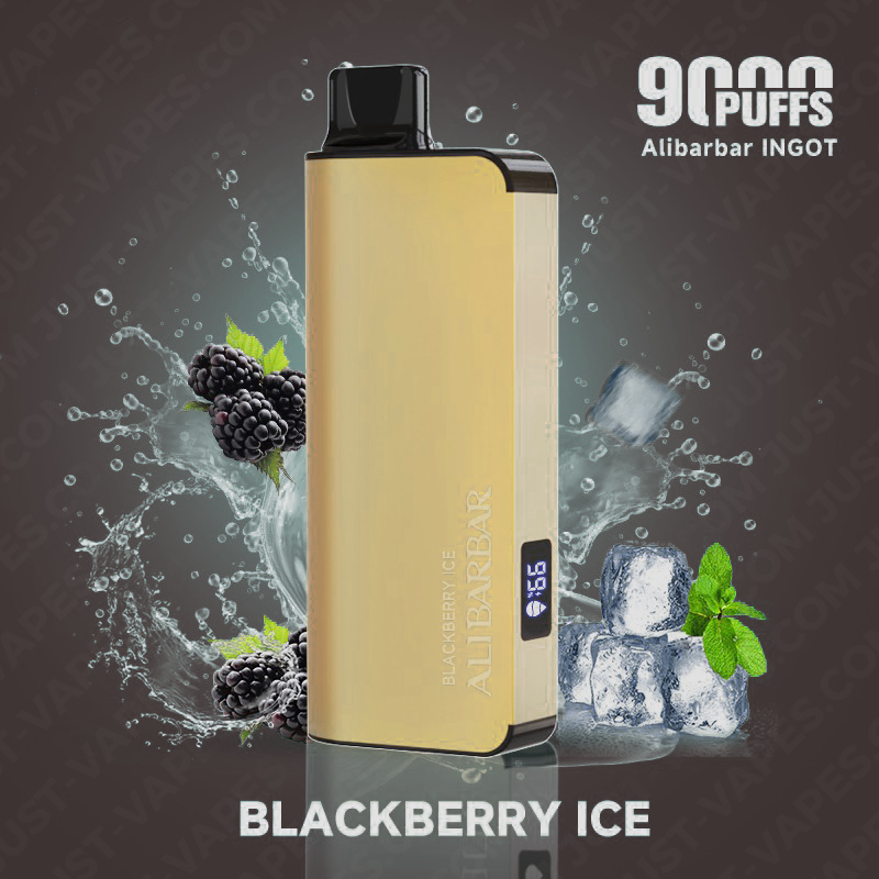 BLACKBERRY ICE - ALIBARBAR INGOT - 9000 PUFFS