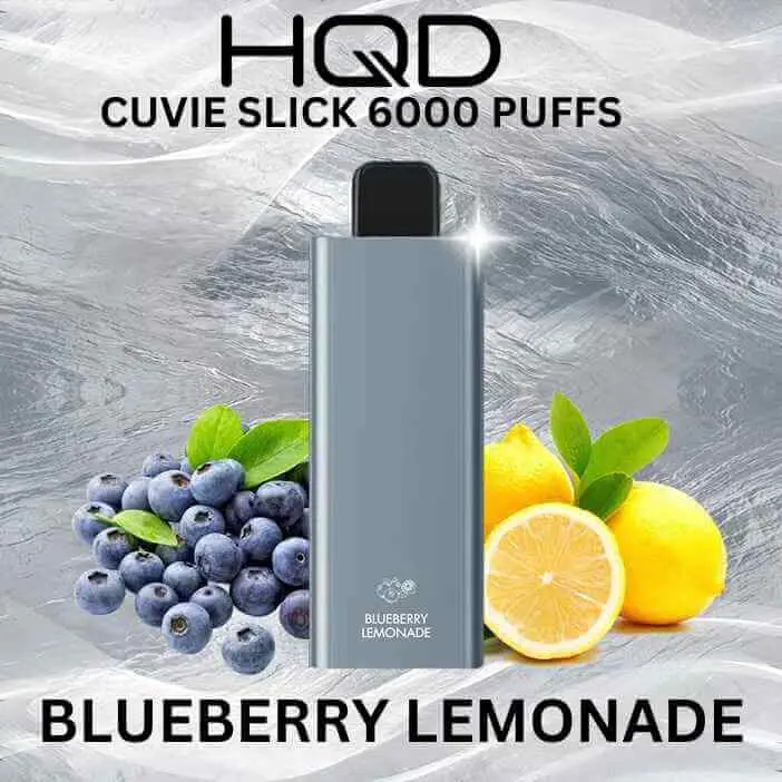 BLUEBERRY LEMONADE - HQD SLICK - 6000 PUFFS