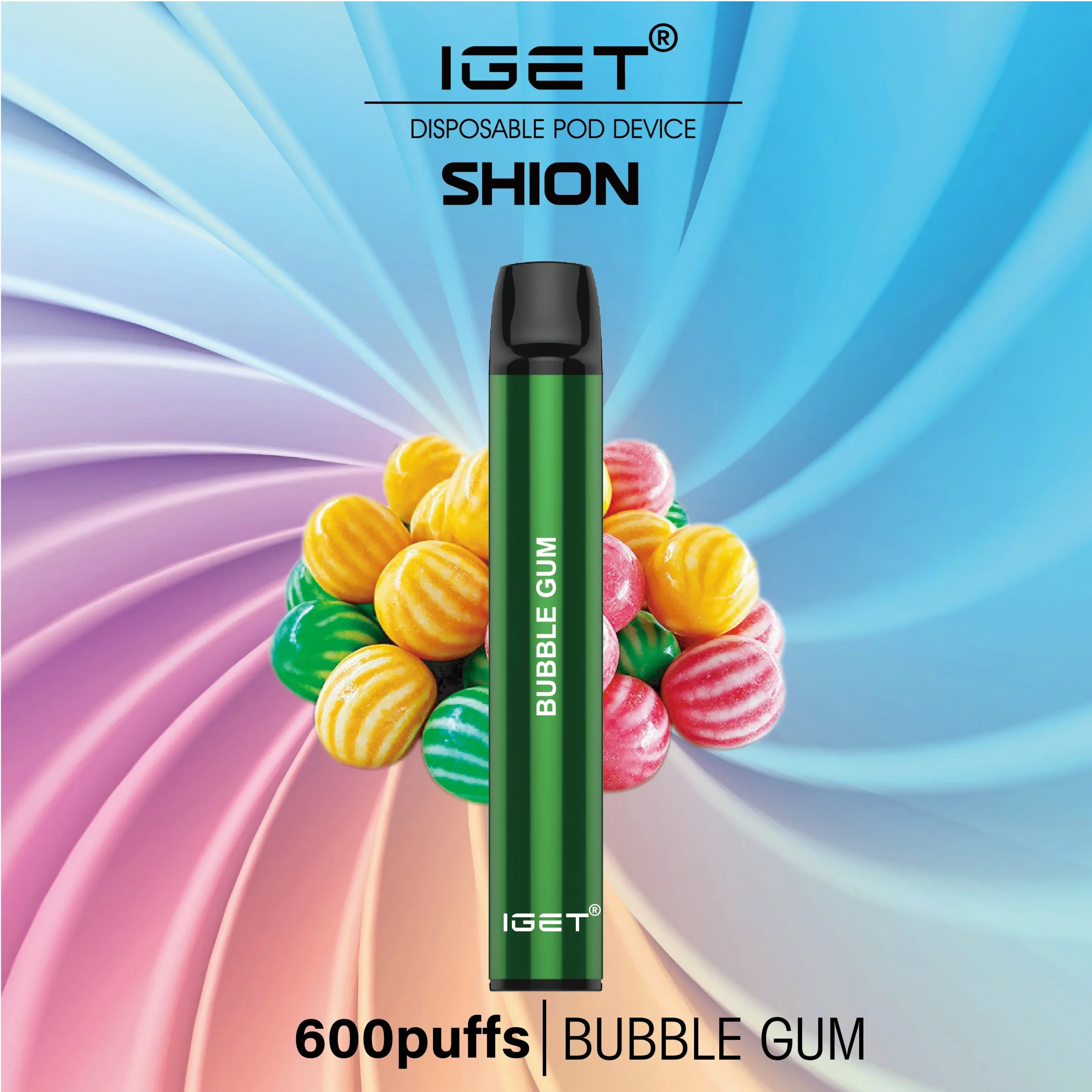 BUBBLE GUM - IGET SHION - 600 PUFFS
