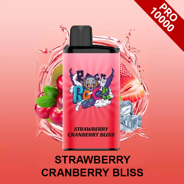 STRAWBERRY CRANBERRY BLISS - IGET BAR PRO - 10000 PUFFS