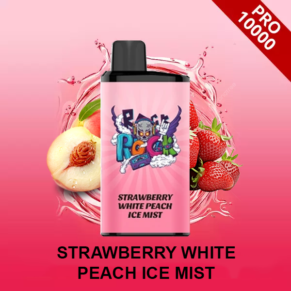 STRAWBERRY WHITE PEACH ICE MIST - IGET BAR PRO - 10000 PUFFS