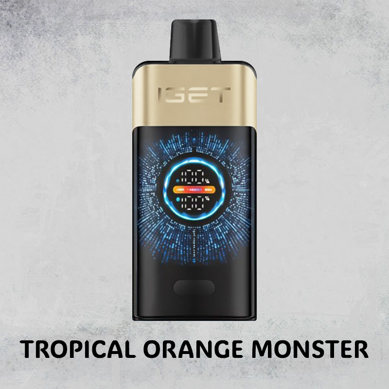 TROPICAL ORANGE MONSTER - IGET ONE - 12000 PUFFS