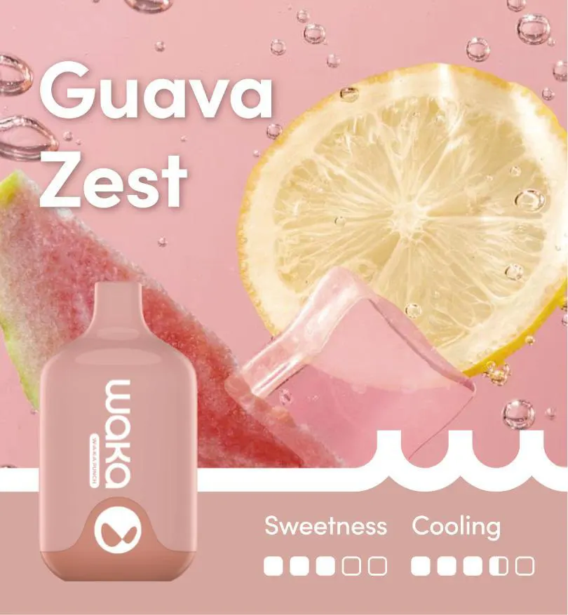 WAKA SMASH GUAVA ZEST - 6000 PUFFS